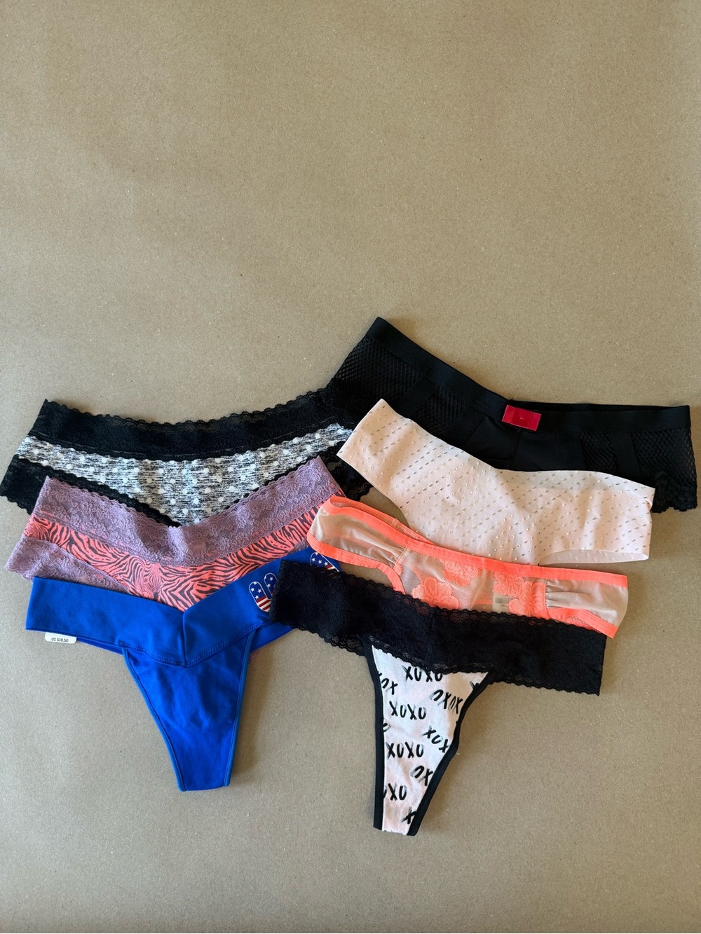 NWT Victoria's Secret Assorted Panties - 7-Pack Size Small